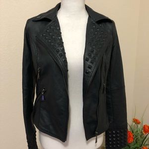 Faux Leather moto jacket